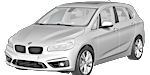 BMW F45 C2586 Fault Code